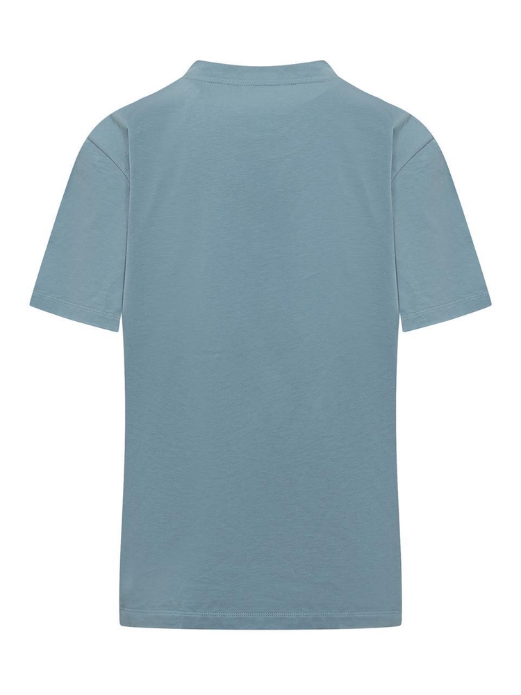 스텔라 매카트니 SS25 STELLA MCCARTNEY T-shirts 6J01583SPY48 4700 MINERAL BLUE