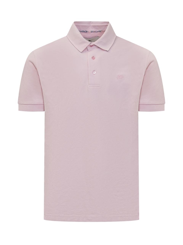 에트로 SS25 ETRO Polo MRMD0006AJ264 F0320 ROSA CONFETTO CHIARO