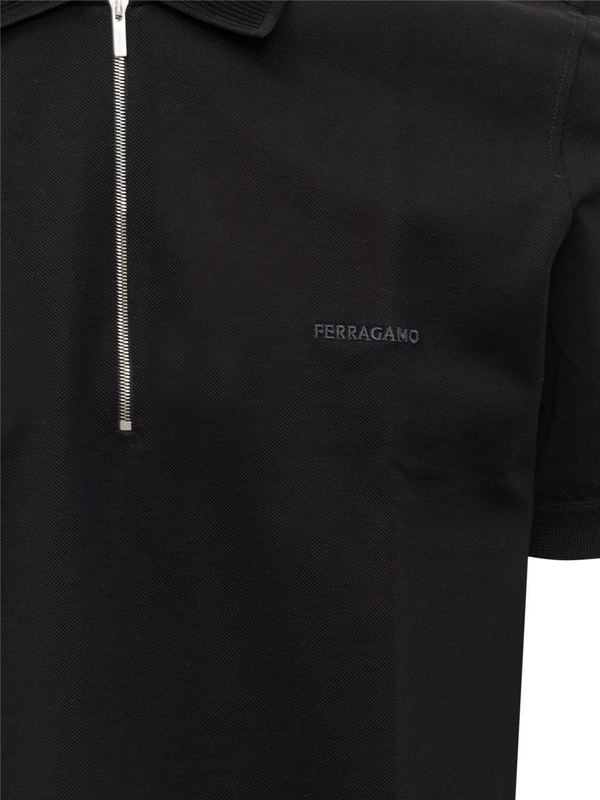 페라가모 SS25 FERRAGAMO Polo 122327 772040 NERO