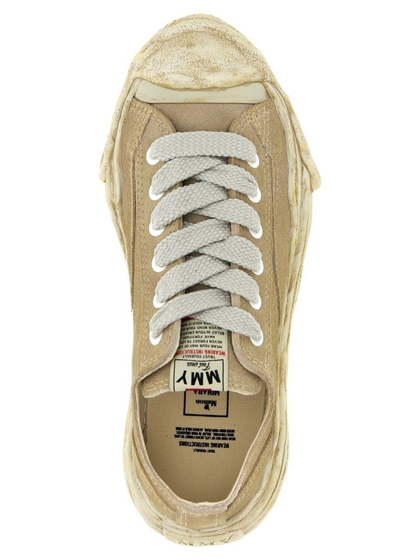 메종 미하라 야스히로 FW24 Hank Low sneakers A13FW732WHITE Beige