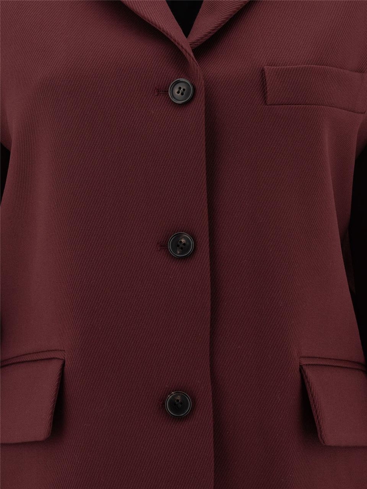 보디 FW24 Jackets WRF24SJ005BRGDY Bordeaux