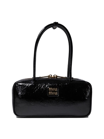 미우미우 SS25 Handbags 5BB173ADNTF0002 V OLO Black  