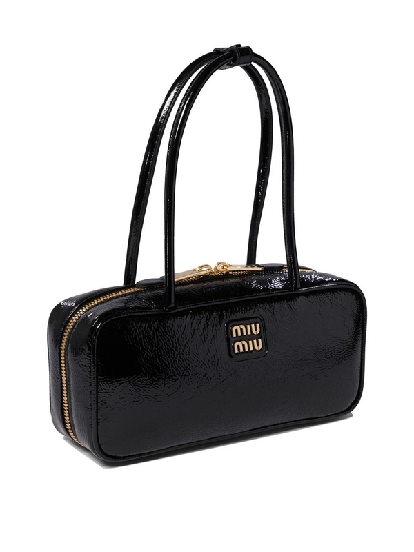 미우미우 SS25 Handbags 5BB173ADNTF0002 V OLO Black  