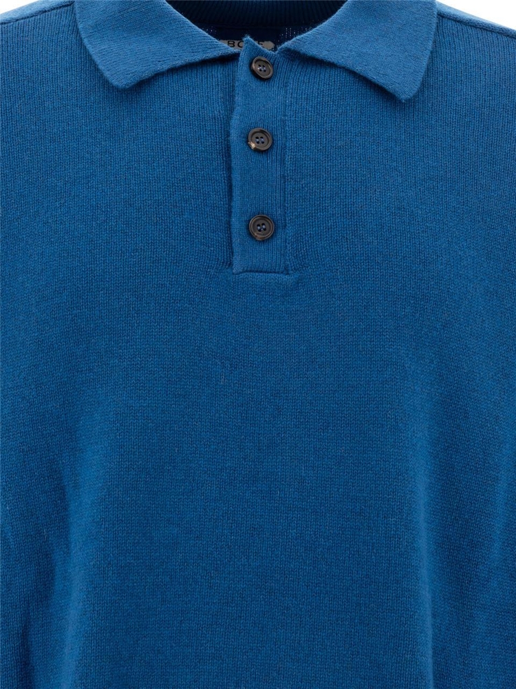 보디 FW24 Polo shirts MRF24KT034OCEAN Blue