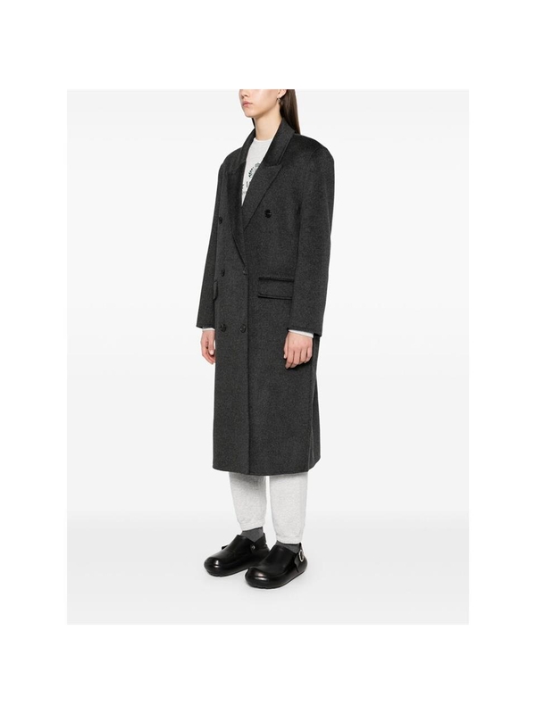 스포티앤리치 FW24 Coat Sporty & Rich OW025500000GY  ANTHR One Color