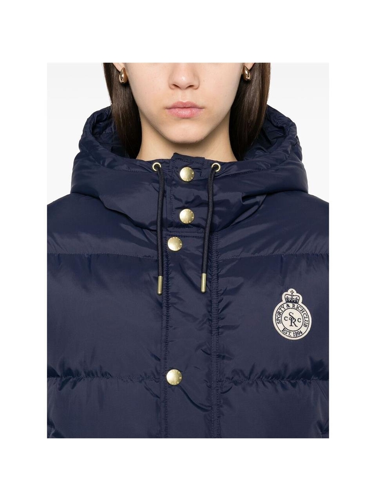 스포티앤리치 FW24 Outerwear Sporty & Rich OW020511202BL  NAVY One Color