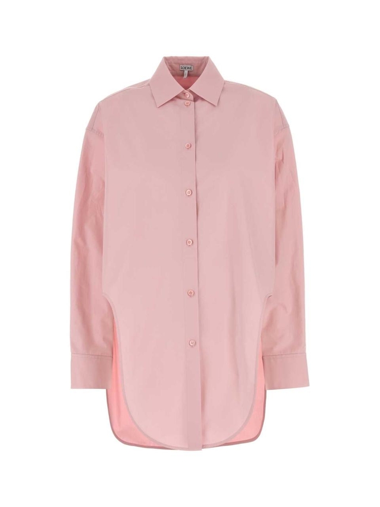 로에베 SS25 LOEWE SHIRTS S359Y05XCV PINK Pink