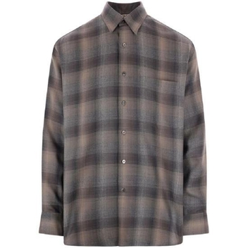 24FW 오라리 긴팔 셔츠 A24AS01LC Free CHARCOAL GRAY CHECK