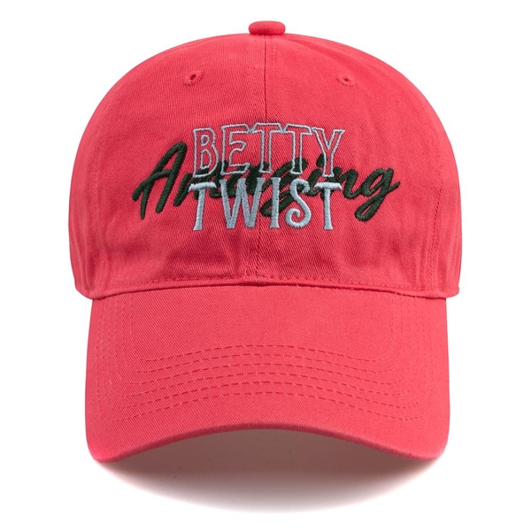 BETTY TWIST BALL CAP-INDI PINK