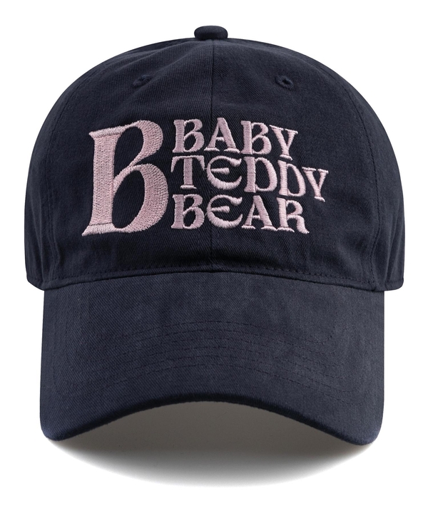 BABY REDDY BEAR COTTON BALL CAP-NAVY