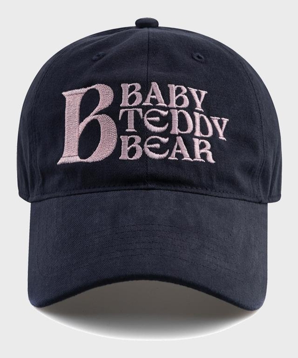 BABY REDDY BEAR COTTON BALL CAP-NAVY