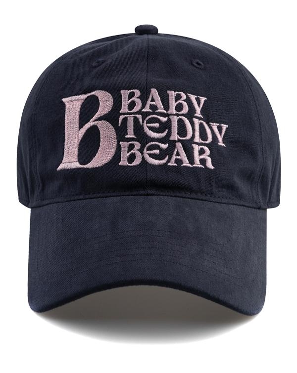 BABY REDDY BEAR COTTON BALL CAP-NAVY