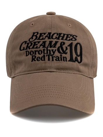 Dorothy 19 BALL CAP-DARK BEIGE