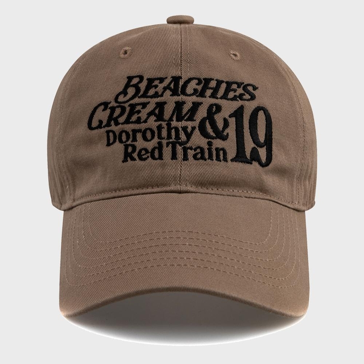 Dorothy 19 BALL CAP-DARK BEIGE