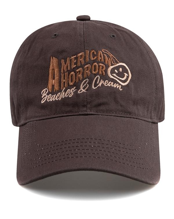 AMERICAN HORROR BALL CAP-CHARCOAL