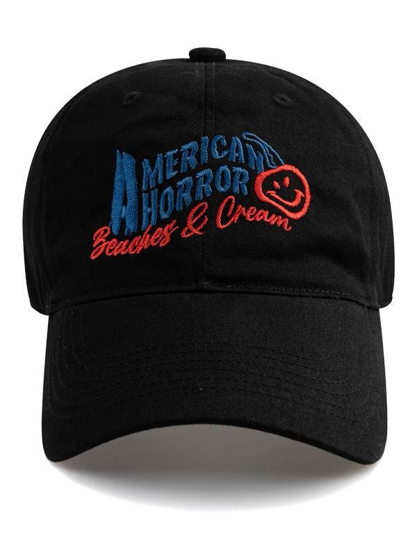 AMERICAN HORROR BALL CAP-BLACK