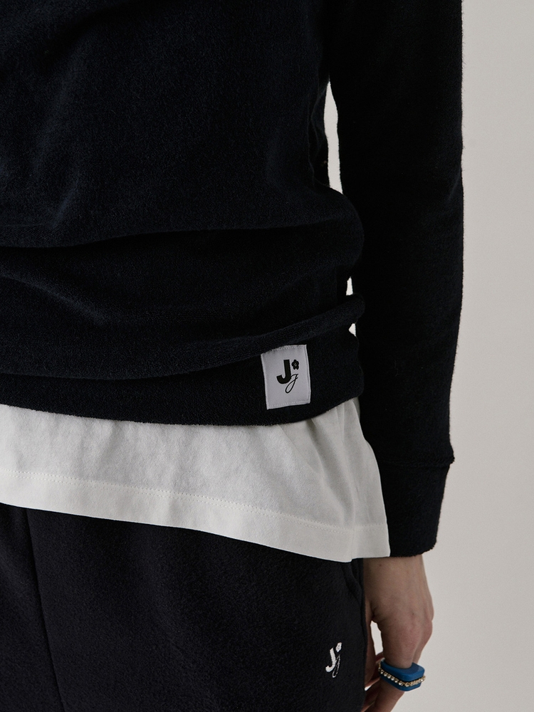 New Logo Basic Turtleneck T-shirt_Navy