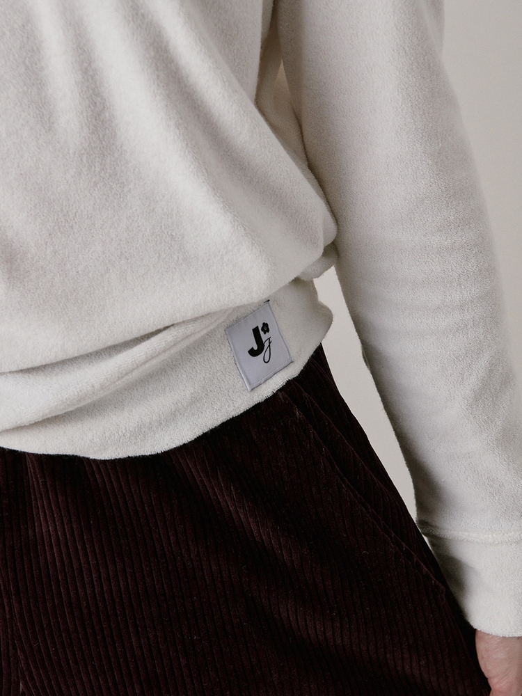 [01/21 순차적 배송]24 Two Tone Velour Pants_Burgundy