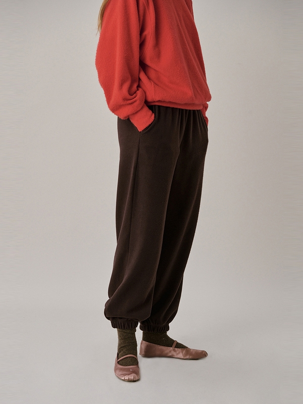 Soft Jogger Pants_Brown