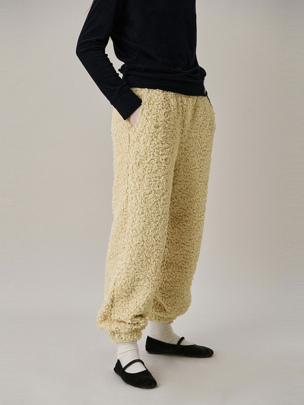 Soft Jogger Pants_Yellow