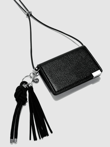 tip fold minimal wallet bag & knot keyring