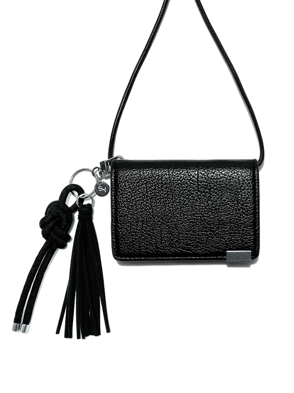 tip fold minimal wallet bag & knot keyring