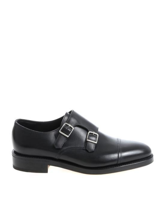 [해외배송] 25SS 존롭 드레스 슈즈 WILLIAM CALF E 1R BLACK