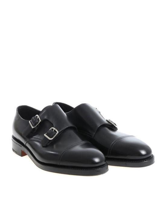 [해외배송] 25SS 존롭 드레스 슈즈 WILLIAM CALF E 1R BLACK