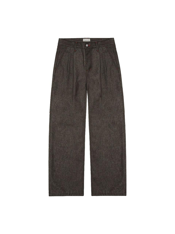 560 Wide Denim Trousers (Brown)