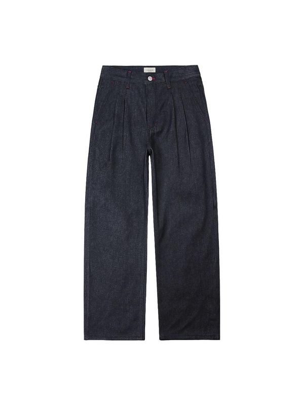 570 Wide Denim Trousers (Blue)