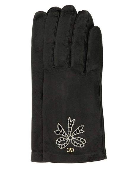 발렌티노 가라바니 SS25 VALENTINO GARAVANI GLOVES 6W2GD00DIQL 9LP Black