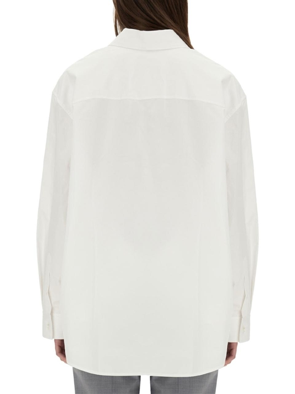 알렉산더 왕 SS25 ALEXANDER WANG Shirt 1WC1251988_100 WHITE