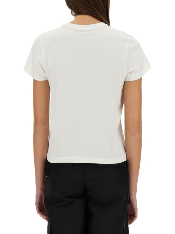 알렉산더 왕 SS25 ALEXANDER WANG T shirt 1CC1251991_100 WHITE