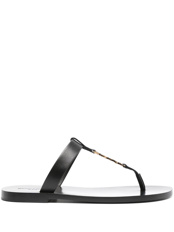 생로랑 SS25 Saint Laurent  Sandals Black 775806DWETT1000 Black