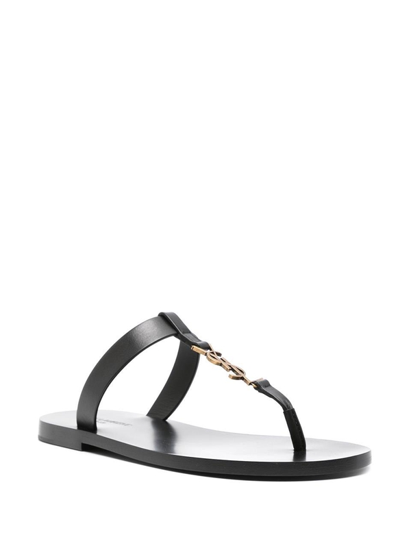 생로랑 SS25 Saint Laurent  Sandals Black 775806DWETT1000 Black