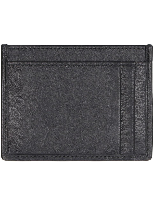 미우미우 SS25 Quilted leather card holder 5MC076AFPP_F0002 black