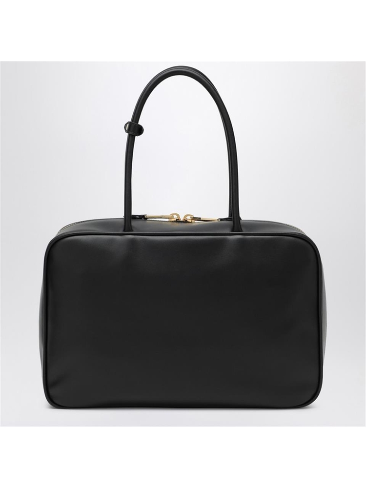 미우미우 SS25 Miu Miu Beau black leather bag 5BB117MON2CRW Black