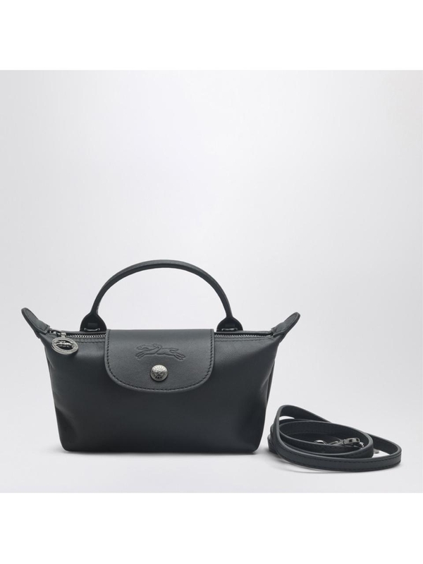 롱샴 SS25 Longchamp XS Le Pliage Xtra black pouch 34205987 Black