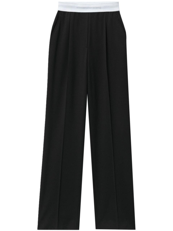 알렉산더 왕 SS25 Alexander Wang Trousers Black 1WC3244748001 Black