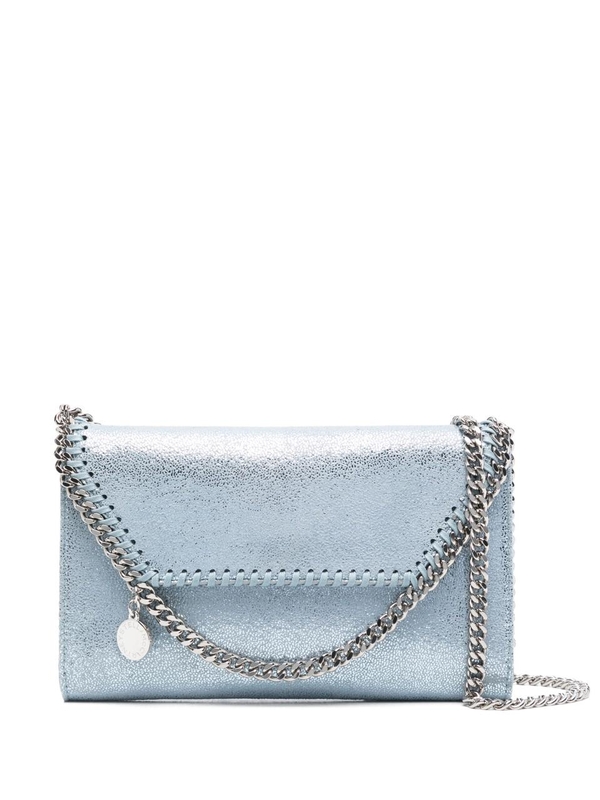 스텔라 매카트니 SS25 MINI CROSSBODY ECO SHINY DOTTED 581238 WP0301 Blue