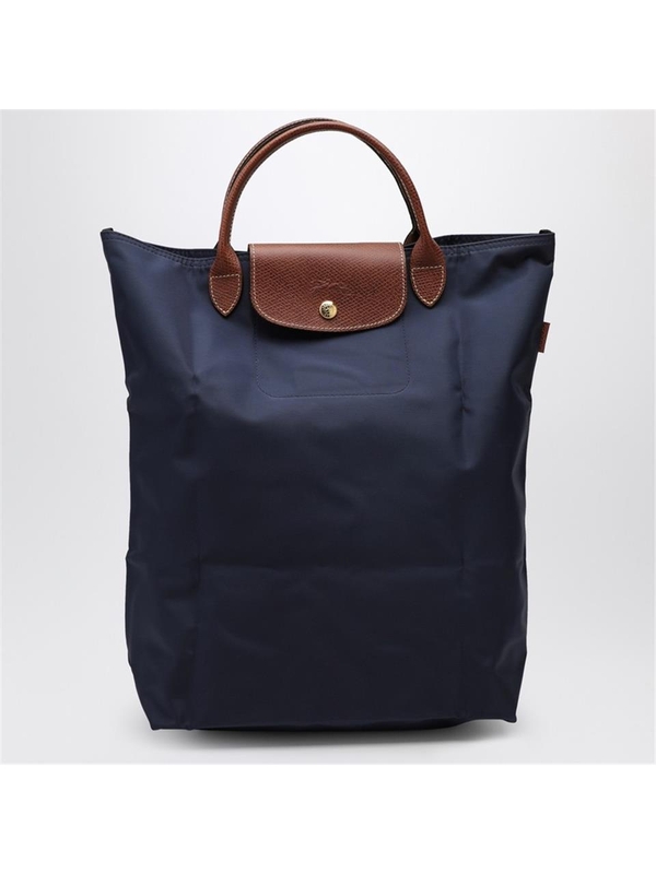 롱샴 SS25 Longchamp Blue navy M Le Pliage Shopping bag 10168089 Blue