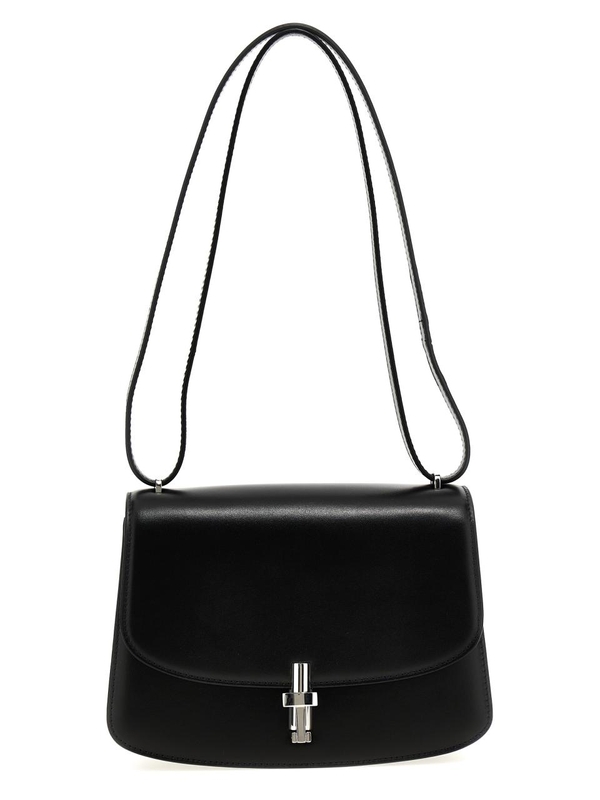 더 로우 SS24 Sofia 8.75 shoulder bag W1603L60BLPL Black  