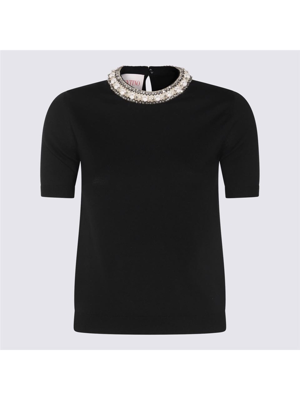 발렌티노 SS25 Valentino Sweaters Black 6B3KC63I96A0NO Black