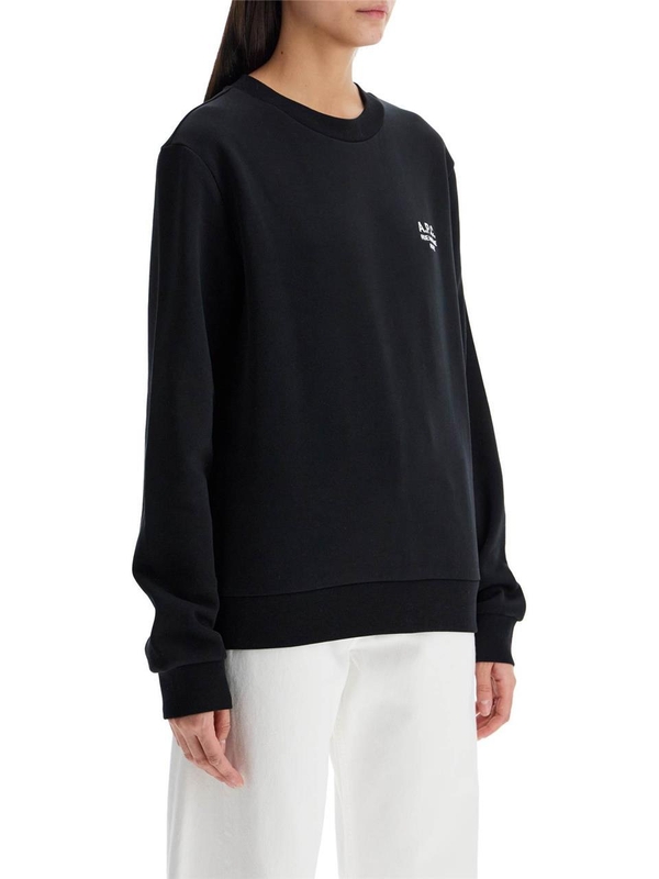 아페쎄 SS25 unisex rue madame sweatshirt COHBV M27913 NOIRBLANC