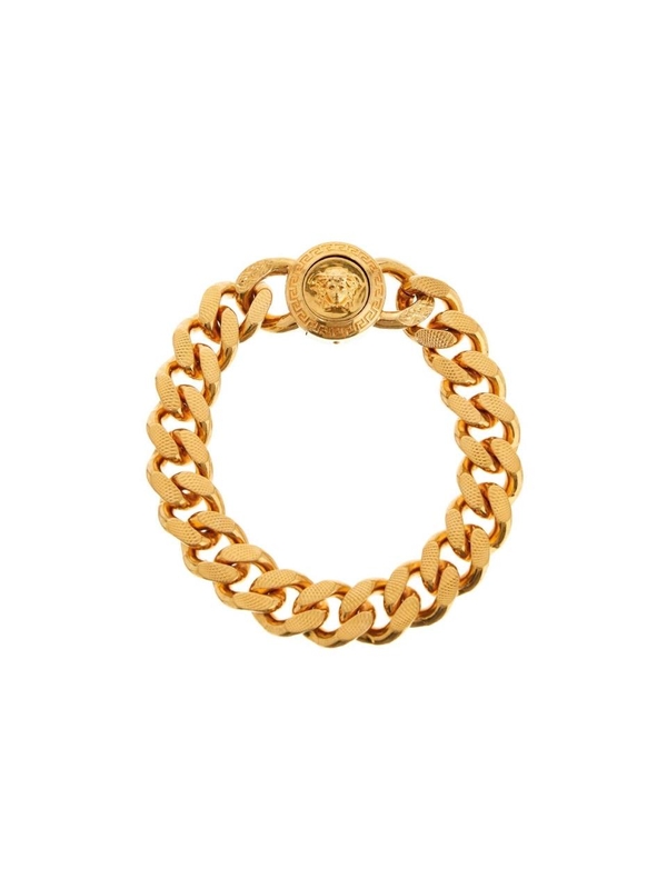 베르사체 SS25 chain medusa bracelet DG06996 DJMT TRIBUTE GOLD