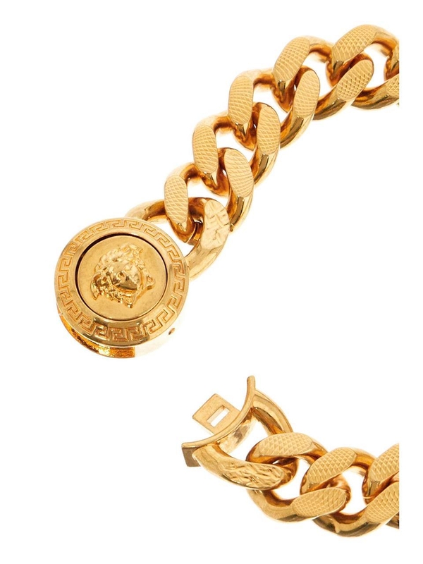 베르사체 SS25 chain medusa bracelet DG06996 DJMT TRIBUTE GOLD