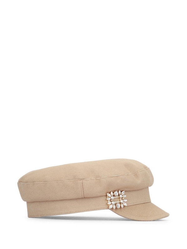 로저비비에 SS25 ROGER VIVIER HATS HEADBANDS RQWH0140100DAS C609 NATURALESCURO