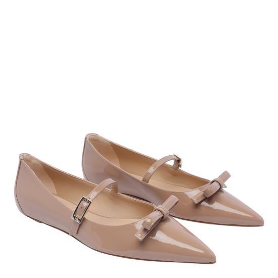 [해외배송] 25SS 스튜어트 와이츠먼 플랫 슈즈 SK139 FELICITY BOW MARY JANE FLAT PATFWN