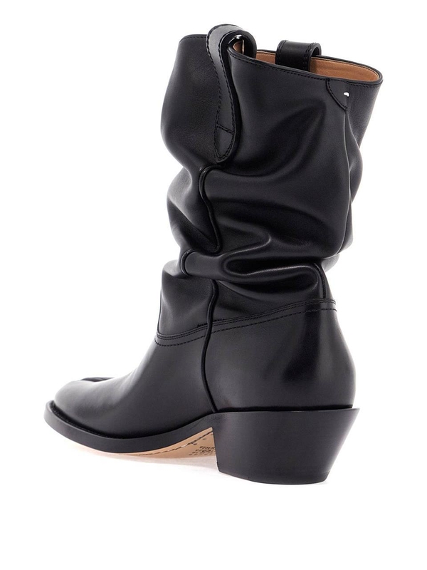 메종마르지엘라 FW24 texan tabi boots S97WW0062 P3292 BLACK