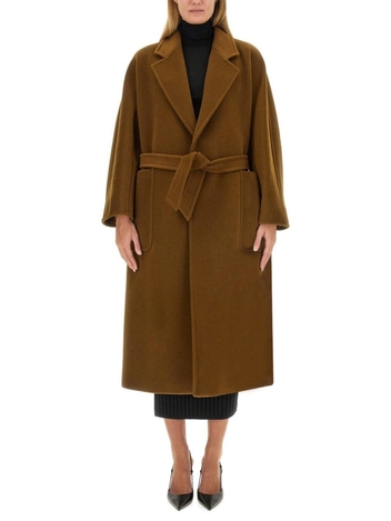 막스마라 FW24 TOPICAL COAT 2421016503600_567010 BROWN